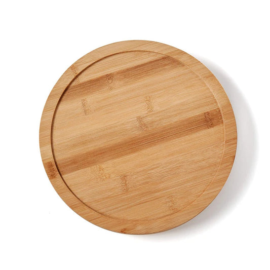 Solid turntable tray