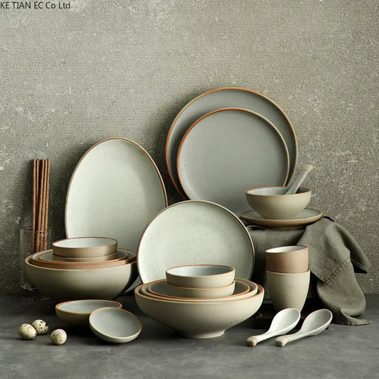 Neutral style dinner set